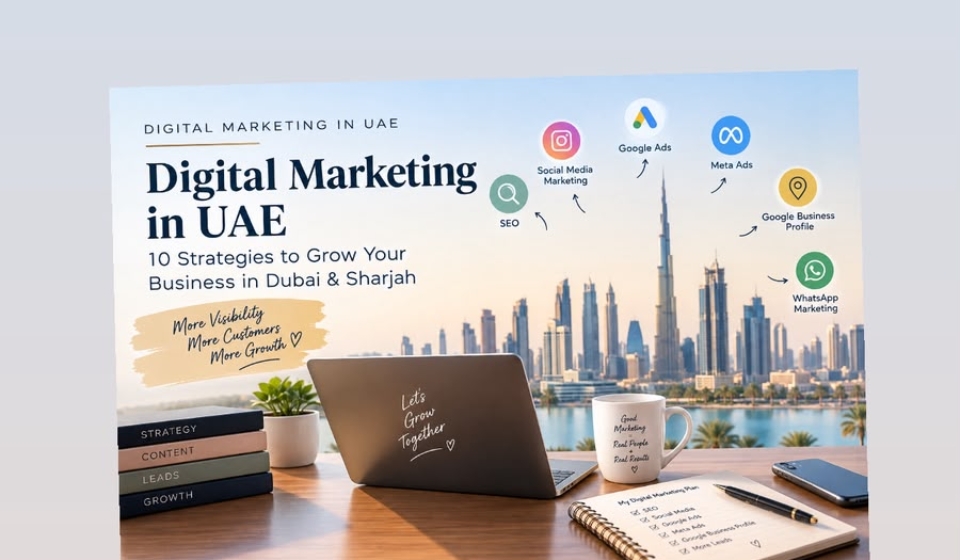 Digital Marketing in UAE: 10 Effective Strategies to Grow Your Business in Dubai and Sharjah